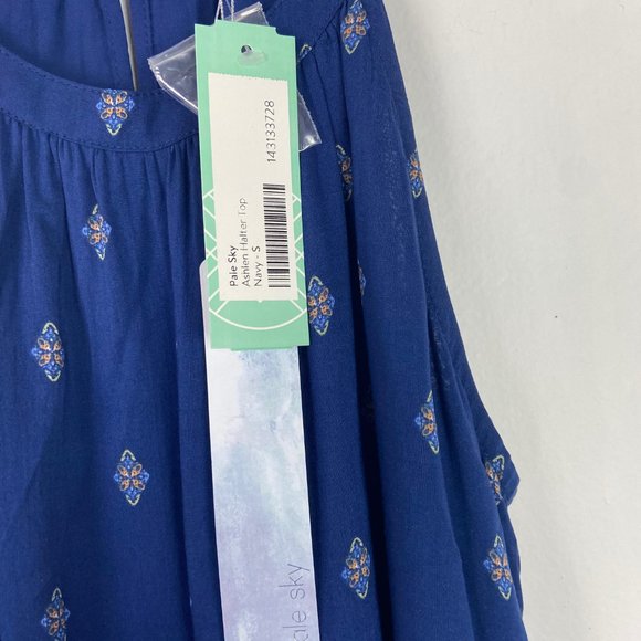 NWT Stitch Fix Pale Sky Ashlen Halter Top Blue Size Small S NEW D492 - Picture 4 of 11